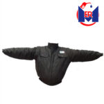 Chamarra Beisbolera con Mangas Desmontables verde olivo