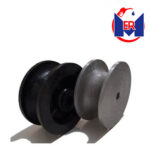 Polea de Plastico y Aluminio para Dispensario Tipo Torre